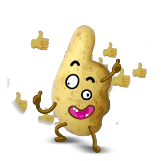 Potato sticker 👍