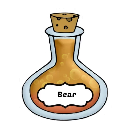Telegram Sticker «Potions» 🐻