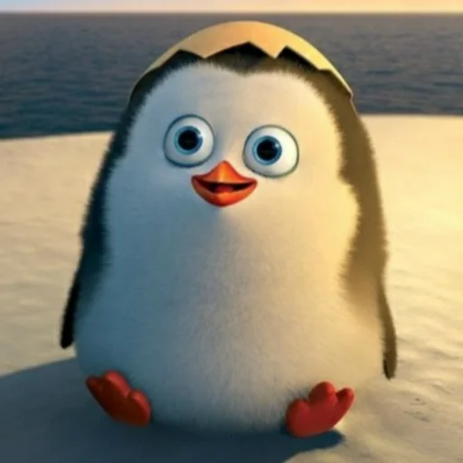 Стікер Пингвин из Мадагаскара 😄
