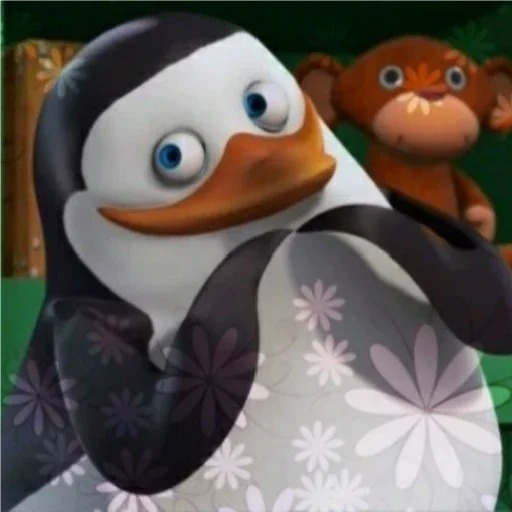 Telegram stiker «Пингвин из Мадагаскара» ☺