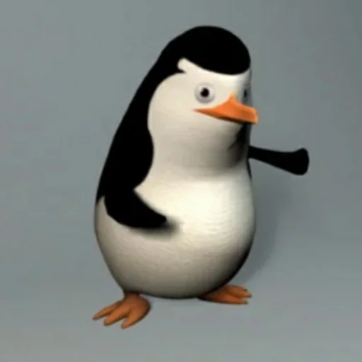 Пингвин из Мадагаскара stiker 😶