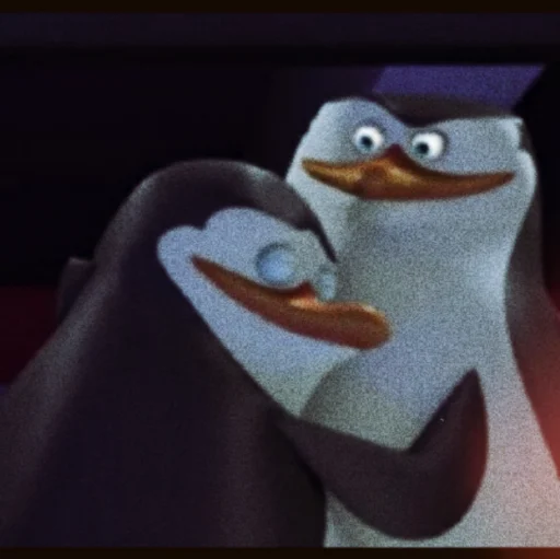 Telegram stiker «Пингвин из Мадагаскара» 😊