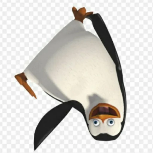 Стікер Пингвин из Мадагаскара 🙃