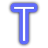 Эмодзи Telegram «Синий шрифт» ✨