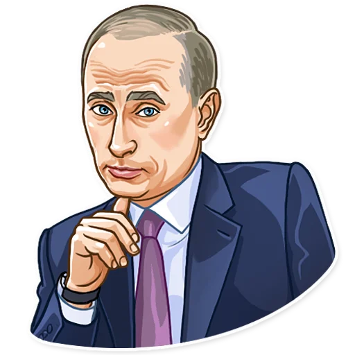 Стікер Putin 🤔