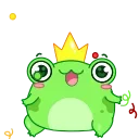 Царевна-лягушка emoji 🥳