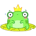 Эмодзи Царевна-лягушка 🌧