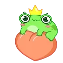 Царевна-лягушка emoji 🍑