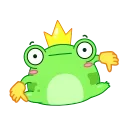 Царевна-лягушка emoji 👎