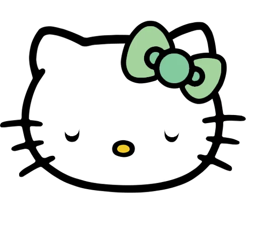 Telegram stiker «Ati-kitty» 😞