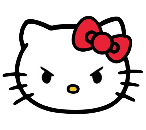 Telegram stiker «Ati-kitty» 😡