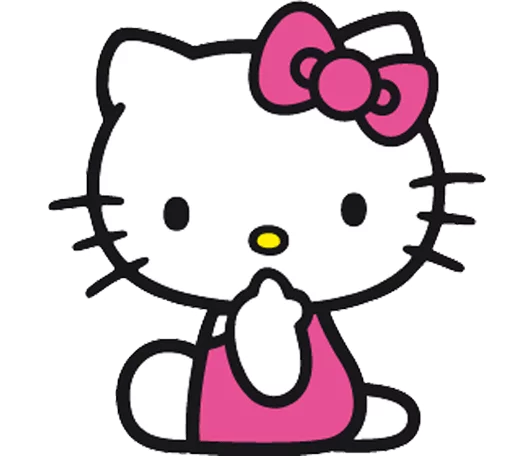 Telegram Sticker «Ati-kitty» 😕