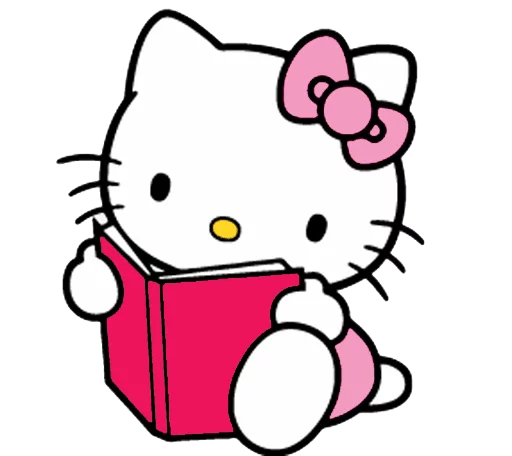 Telegram Sticker «Ati-kitty» 📚