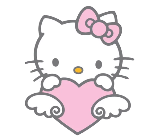 Telegram stiker «Ati-kitty» ❤