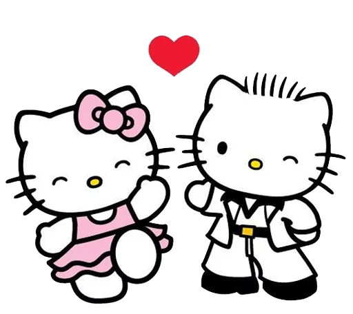 Telegram Sticker «Ati-kitty» 💑