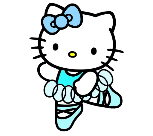 Telegram stiker «Ati-kitty» 💃