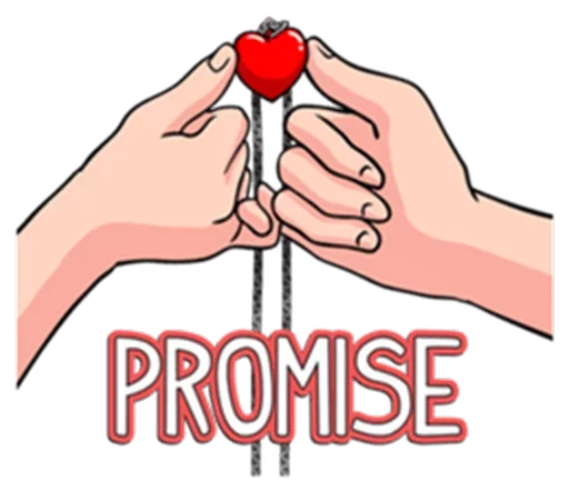 Promise sticker 😍