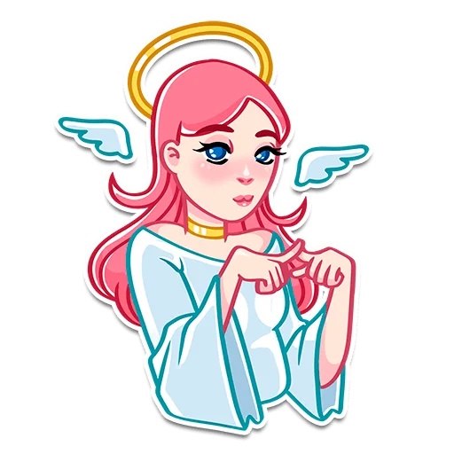 Telegram Sticker «Prosto Ангелы и Демоны» ☺️