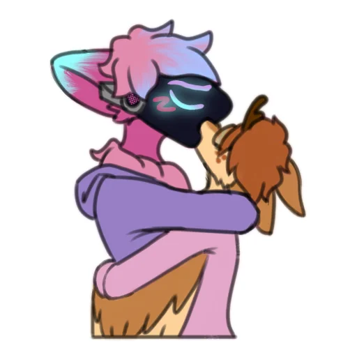 Telegram Sticker «Protogen» 💋