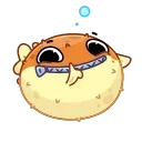 Puffer Fish emoji 🤐