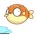 Puffer Fish emoji 🏃‍♂️