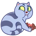 Емодзі Puffy Cat 🤤