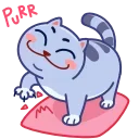Эмодзи Puffy Cat ☺️