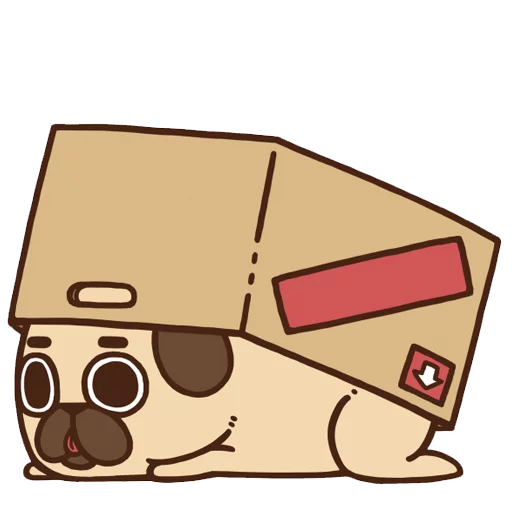 Telegram Sticker «PugliePug» 😐