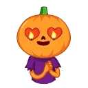 Pumpkin Man sticker 😍