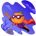 Pumpkin Man emoji 🦸‍♂️