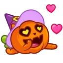 Pumpkin C emoji 🥰
