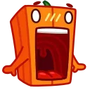Pumpkin Cube emoji 😳