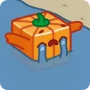 Эмодзи Pumpkin Cube  😭