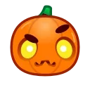 Эмодзи Pumpkin Emoji 🤨