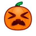 Эмодзи Pumpkin Emoji 😫