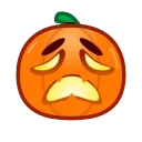 Эмодзи Pumpkin Emoji 😩
