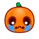 Эмодзи Pumpkin Emoji 😭