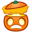 Эмодзи Pumpkin Emoji 🤯