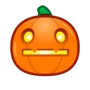 Эмодзи Pumpkin Emoji 😐
