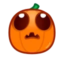Эмодзи Pumpkin Emoji 🙄