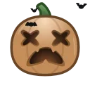 Эмодзи Pumpkin Emoji 😵
