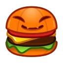 Pumpkin Emoji emoji 🍔