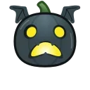 Pumpkin Emoji emoji 🦇