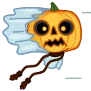 Стикер Pumpkin Ghost 😧