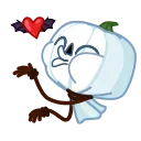 Telegram emoji Pumpkin Ghost