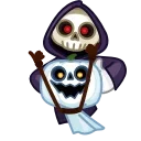 Telegram emoji Pumpkin Ghost