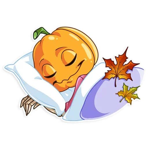 Telegram Sticker «Pumpkin Head» ?