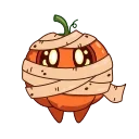 Pumpkin Jack emoji 😶