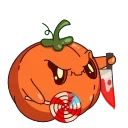 Pumpkin Jack  sticker 🍭