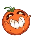 Pumpkin Jack emoji 😁